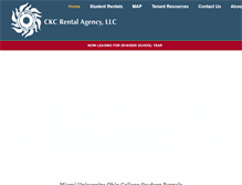 Tablet Screenshot of ckcrentals.com